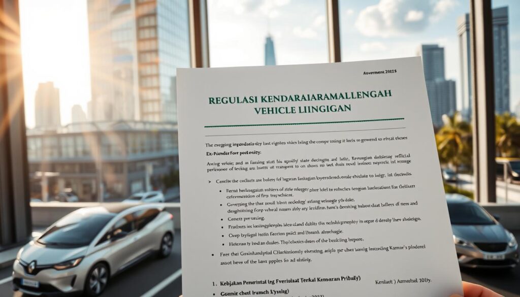 Regulasi Kendaraan Ramah Lingkungan