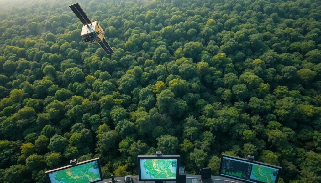 pemantauan satelit hutan