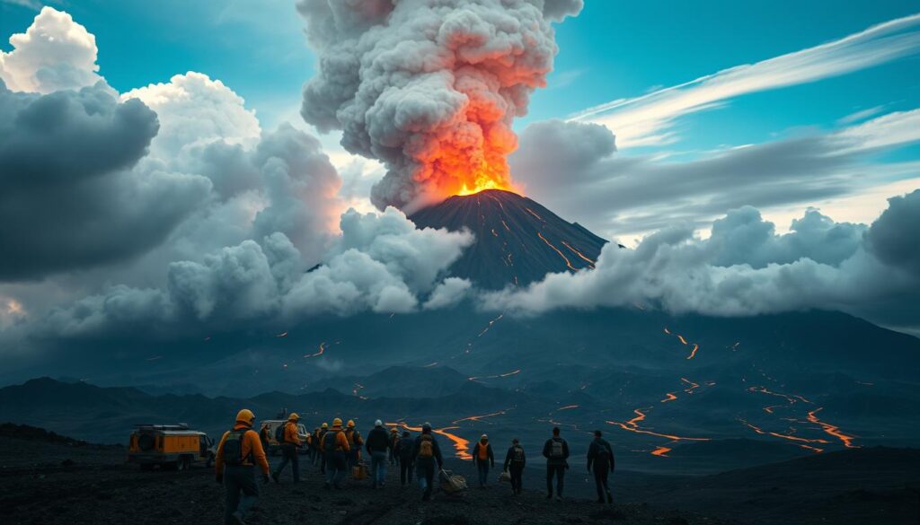 mitigasi bencana letusan gunung