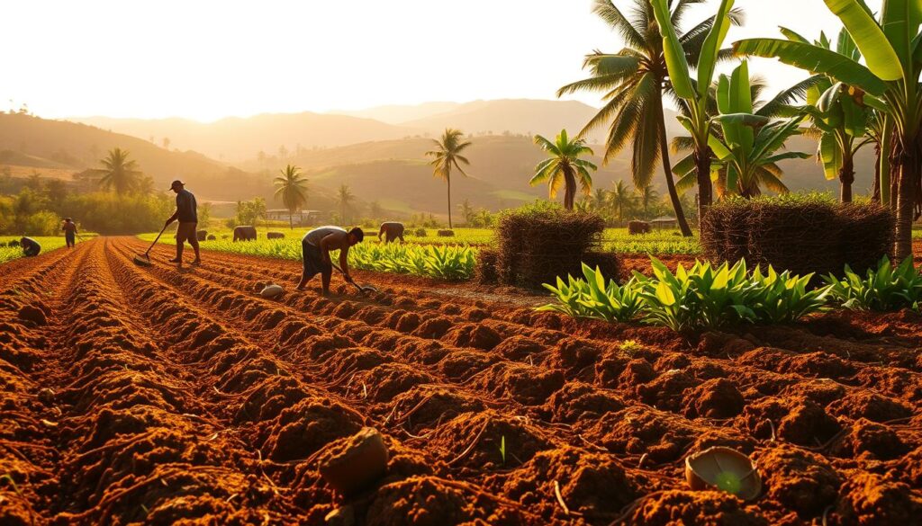 Persiapan Lahan untuk Penanaman Pisang